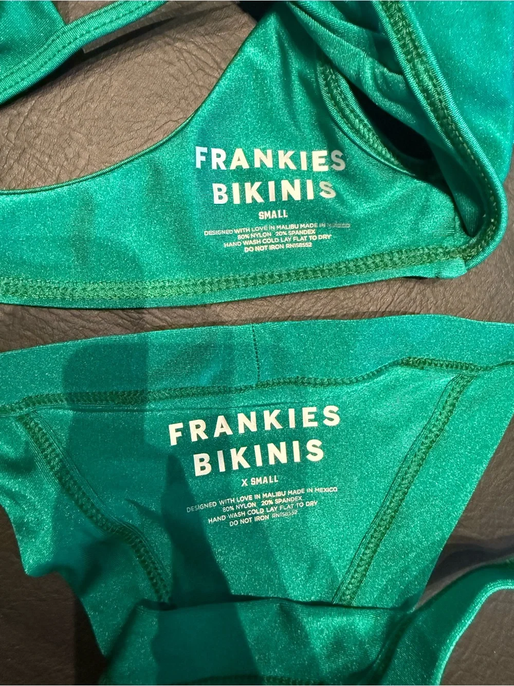 Frankie's Bikinis Cole Cheeky Bikini Bottom XS
